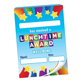 120 Lunchtime Award Childrens Pupils Teachers School Certificates Notes Home Quick Reward Note Praisepad A6 Primary Teaching Services