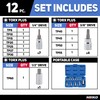 Neiko 10086A 6 Point Torx Plus Bit Socket Set, 1/4-Inch,