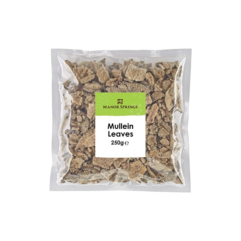 Dried Mullein Leaves 250g by Manor Springs