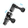 SINTYAN Aluminum Spherical Bracket, 180° Front and Rear Rotation, 360°