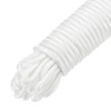 QUARKZMAN Polypropylen-Seilgeflecht 30M/98.4ft 3/16" 4mm Weiß für den Innen- und