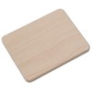 Hofmeister® Wooden Coaster, 10 cm, Decorative Coaster for Glasses and Raclette-Pans, Avoid Stains, Heat Resistant Beech Board from Europe