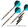 Genossen Darts with Plastic Tip 18 g, Pack of 3