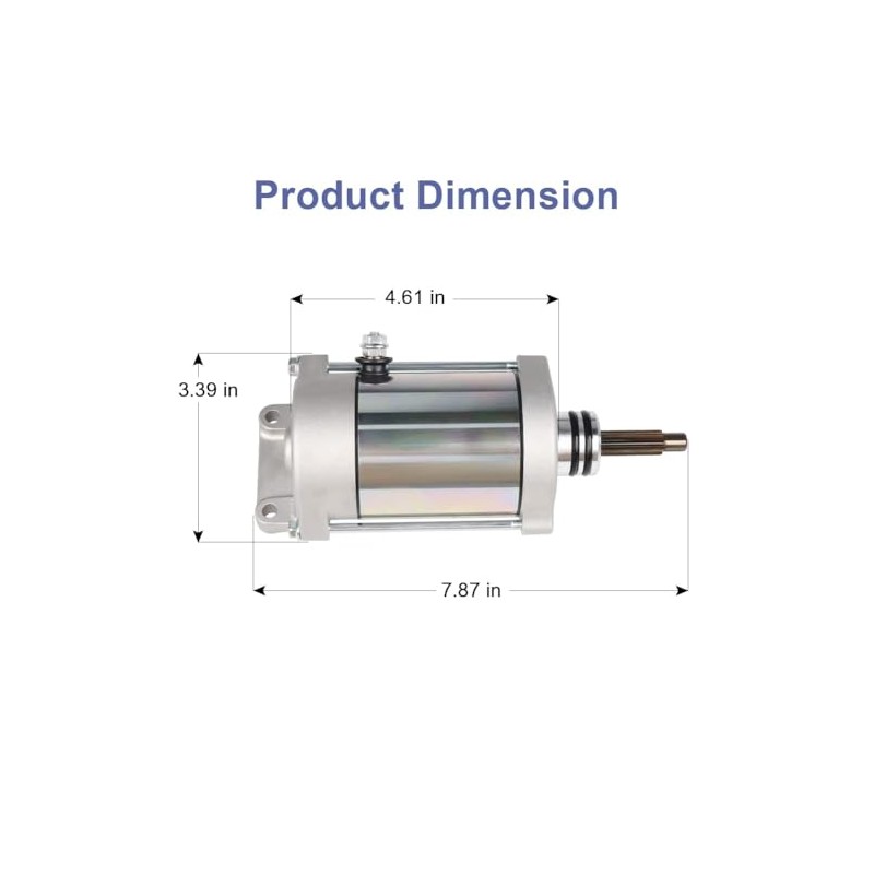 Starter Motor fit for Polaris Ranger XP 900 1000, Crew