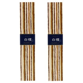 Nippon Kodo Itchuragi Sandalwood Sticks, Incense, 40 Sticks Included, Set of 2
