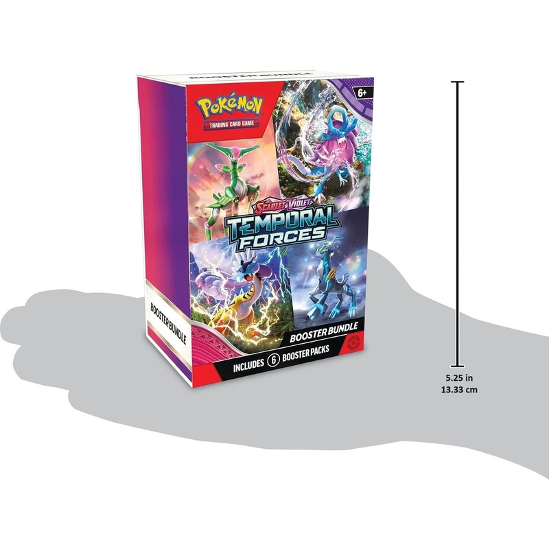 Pokemon TCG: Scarlet and Violet: Temporal Forces: Booster Bundle