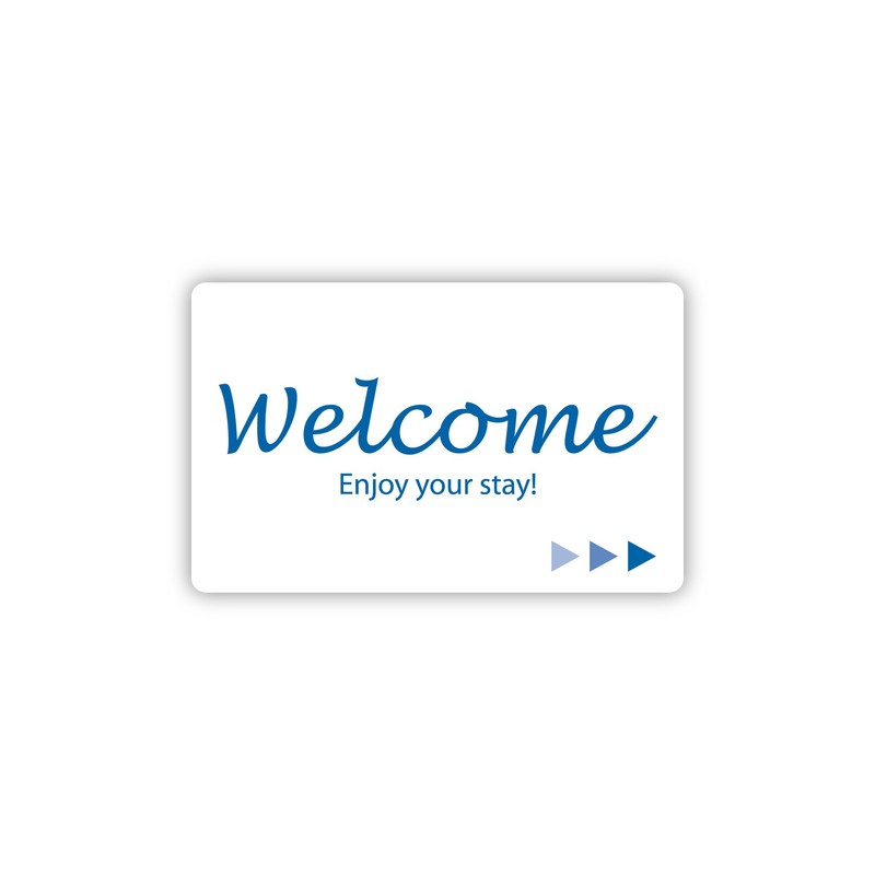 Hotel & Motel Popular WELCOME Magnetic Stripe Key Cards -500