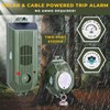 Tactiko Wire Trip Perimeter Alarm 2.0, 129 dB Rechargeable Perimeter