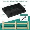 Eapele 20pcs Deck Railing Brackets Connectors for 2x4 Railing Wood
