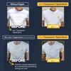CUREFIT Premium Men's Nipple Covers, 52pcs [Made in Korea] Transparent,