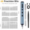 68 In 1 Electric Screwdriver Set, PrecisionScrewdriver Set, Summer Cift,Rechargeable