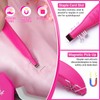 THINKLEARN Light Duty Staple Gun for Wood - Pink 4-in-1