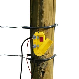 Cut Off Switch Electric Fence Switch of Plastic Single Pole-Yellow