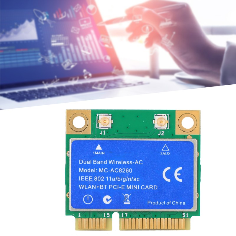 MINI PCIE Card 1200M Dual Band 2.4GHz/5GHz Wireless Network Card
