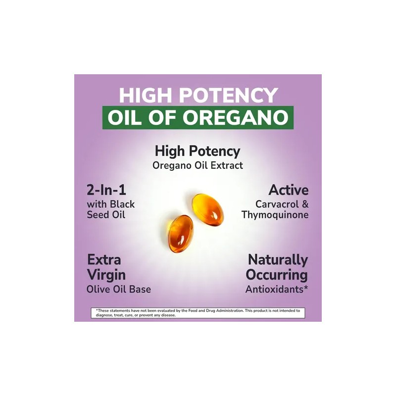 Vitalibre Aceite De Orégano 201 10000 Mg 60 Cápsulas