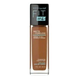 Base Fit Me Matte + Poreless 128 Warm Nude Maybelline