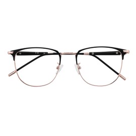 GUDVUE Blue Light Glasses, Computer/Gaming/TV/Phones Glasses for Women/men, Anti Glare/UV400/Eye Strain, Rose Gold Pro