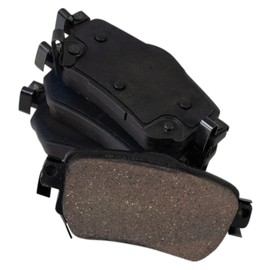 TRQ Rear Brake Pads Ceramic Compatible with 2018-2021 Nissan LEAF 2018-2020 Rogue 2019-2021 Rogue Sport