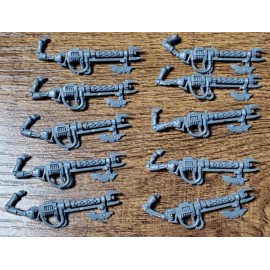Games Workshop Warhammer 40k Necrons Warriors Gauss Flayer - 10 Pcs