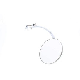 Stainless Steel Outside Rear View Mirror with Hinge Pin, Fits 1935-1940 Ford Cars and 1948-1952 Ford Pickups, Chrome Plated Diecast Arm Fits Both Sides, Sold Individually, Includes Hinge Pin