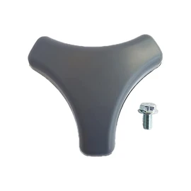 Door Knob Gray Handle Replaces Electrolux-ELS, LaundryLux, Wascator Wascomat Washer Handles 472992002