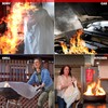 Emergency Fire Blankets for Home, Fiberglass Fire Resistant 1m x