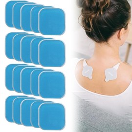 XURJUMI Pack of 20 Replacement Sets Gel Pads, Gel Pad for Ems, Replacement Gel Pad Compatible with Em 59, Ems Gel Pad, ABS Trainer Replacement Gel Sheet Replacement Pad, Ems Gel Pad ABS Trainer