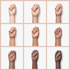 Revlon Nail Enamel, Chip Resistant Nail Polish, Glossy Shine Finish, in Nude/Brown, 380 Elegant, 0.5 oz