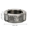 Ashtray Zinc Alloy Retro Egyptian Pharaoh Pattern Living Room Decoration