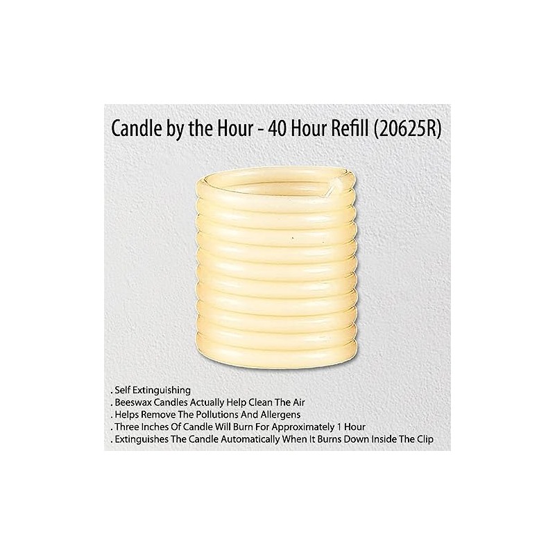 TVTime Direct Candle by The Hour - 40 Hour Refill