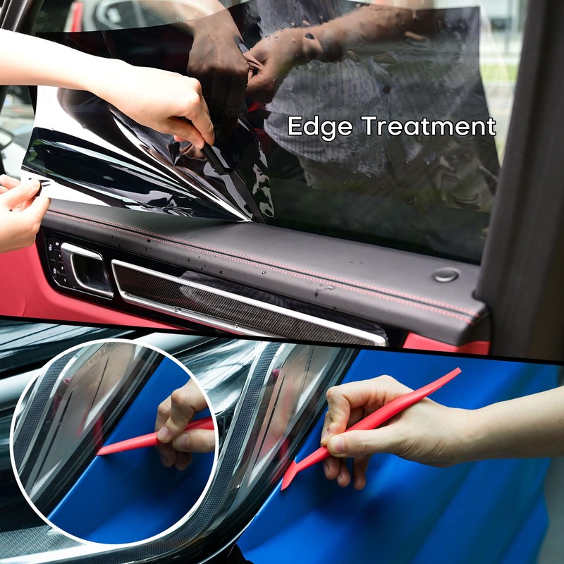 NEWISHTOOL Profi Window Tint Kit Vinyl Wrap Tool, Car Window