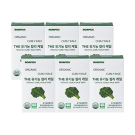 Mompick Organic Curly Curly Hair 6 Boxes / 맘픽 유기농 곱슬 컬리케일 6박스
