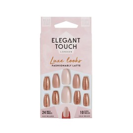 Elegant Touch ET Luxe Looks Fashionably Latte, Brown/Pink, One Size
