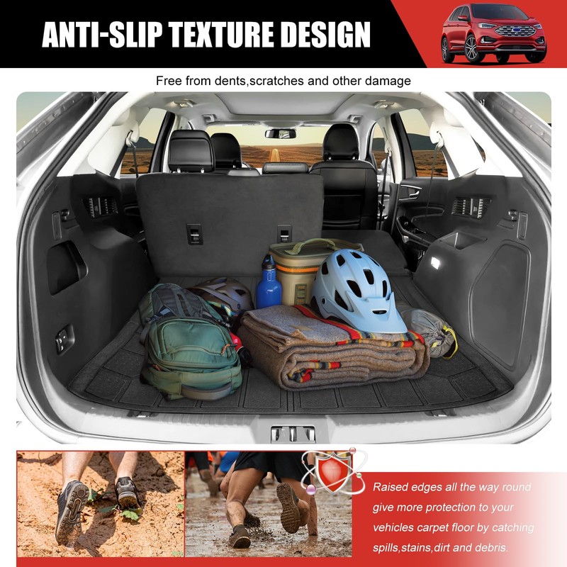 Utiiy Cargo Liner Fit for 2015-2024 Ford Edge 5 Seats