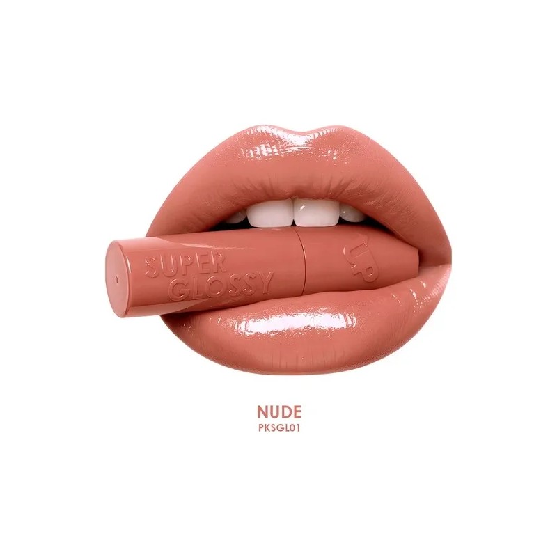 Lip Gloss Super Glossy Pink Up - Kit 5 Piezas