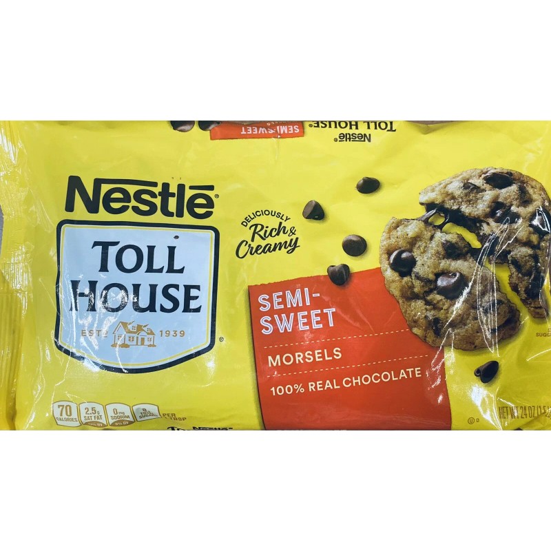Nestlé Nestle Toll House Semi Sweet Morsels Baking Chocolate Chips