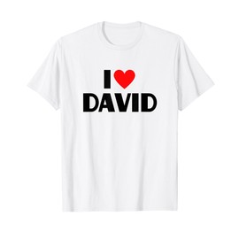 I Love David - I Heart David T-Shirt