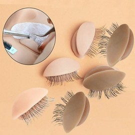 Real eyelid mannequin semi-permanent practice eyelash extension artificial (WCB2304) / 리얼 눈꺼풀 마네킹 반영구 연습용 속눈썹 연장 인조 (WCB2304)