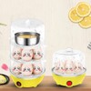Multifunctional Ttriple Layer Electric Eggs Boiler Cooker Steamer Chinese Plug