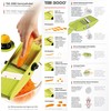 TNS 3000 vegetable slicer - Made in Germany - Orange