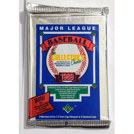 1989 Upper Deck Baseball Low Number Series Unopened Pack Possible Ken Griffey Jr