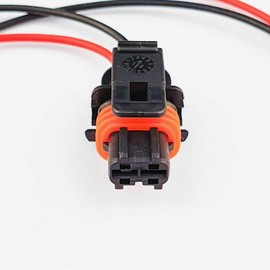 2 Pin Diesel Injector Connector Injector Plug Fits Bosch Injectors 1928404072