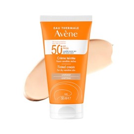 Avene Protector Solar Facial con Color FPS50+ Piel Seca Unifica Tono, 50ml