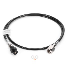 CGA320 1.5m Soda Hose Adapter CO2 Gas Cylinder Refill Adapter Connector Soda Accessory