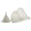 Norpro Plastic Funnel, Set of 3, Three, White