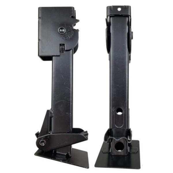 Class A Customs | 2 Pack of Telescoping Trailer Swing Down Stabilizer Jacks (1000lb Capacity Each) | ***NO MOUNTING Hardware, BAR OR Crank Included***
