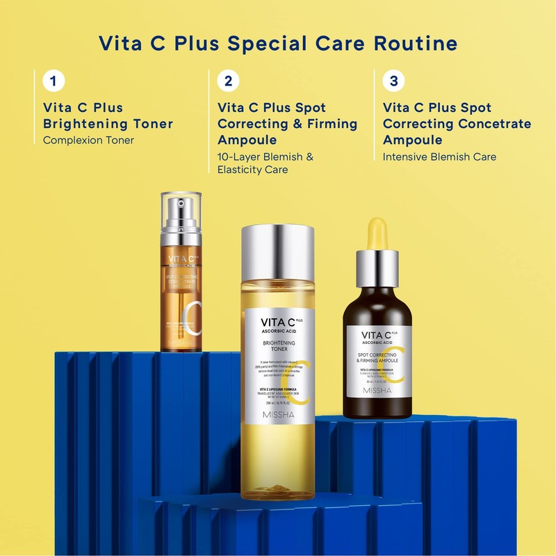 MISSHA Vita C Plus Brightening Toner 200 ml / 6.76