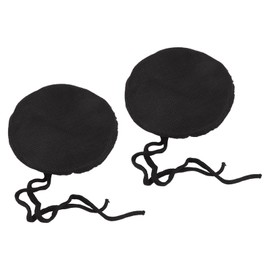 TOPINCN Pack of 2 Grow Tents, Ventilation Cover, Duct Filter, Ventilation Cover, Ventilation Net Hood for Duct System, Plant Growth Tent Accessories (Black) (14 cm / 5.5 Inches)