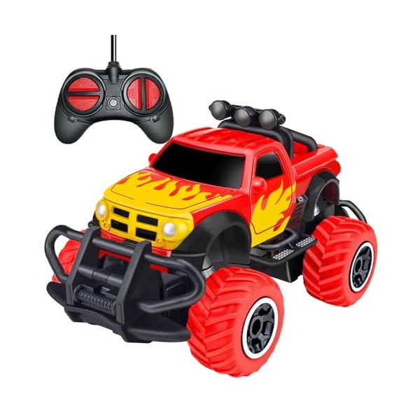 Hymaz Remote Control Cars, Rc Cars for 3 4 5 6 7 8-12 Year Old Boys Girls Gifts, Rc Racing Car Truck for Boys Toys Age 7, Kids Toys Christmas Birthday Gifts