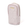 Francfranc Noble Quilt, Pen & Smartphone Stand Pouch, Light Pink,